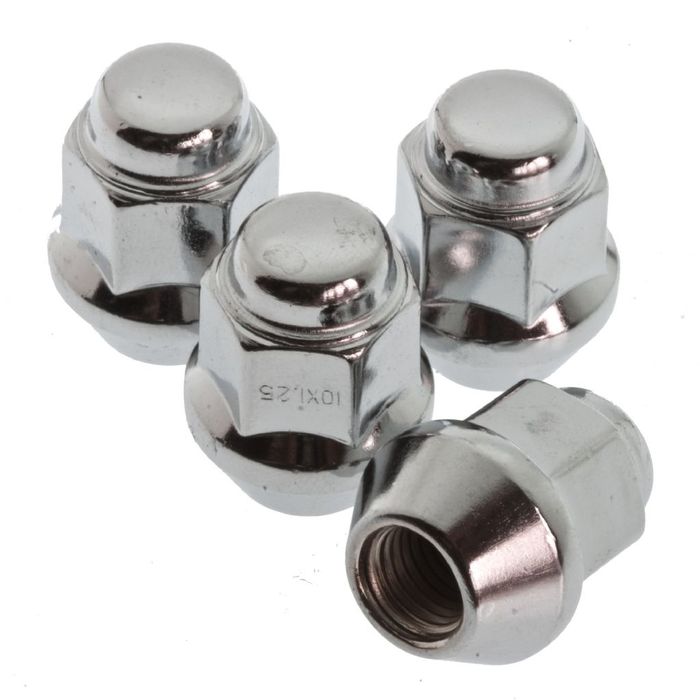 DWT Douglass Wheels Lug Nuts 10mm X1.25 Tapered Lug NutPack Of 4 (952904)