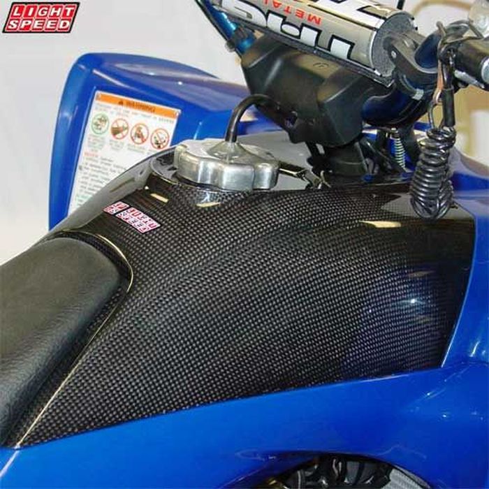 Lighspeed Lightspeed Carbon Fiber Gas Tank Cover Yamaha YFZ450 (38100540)