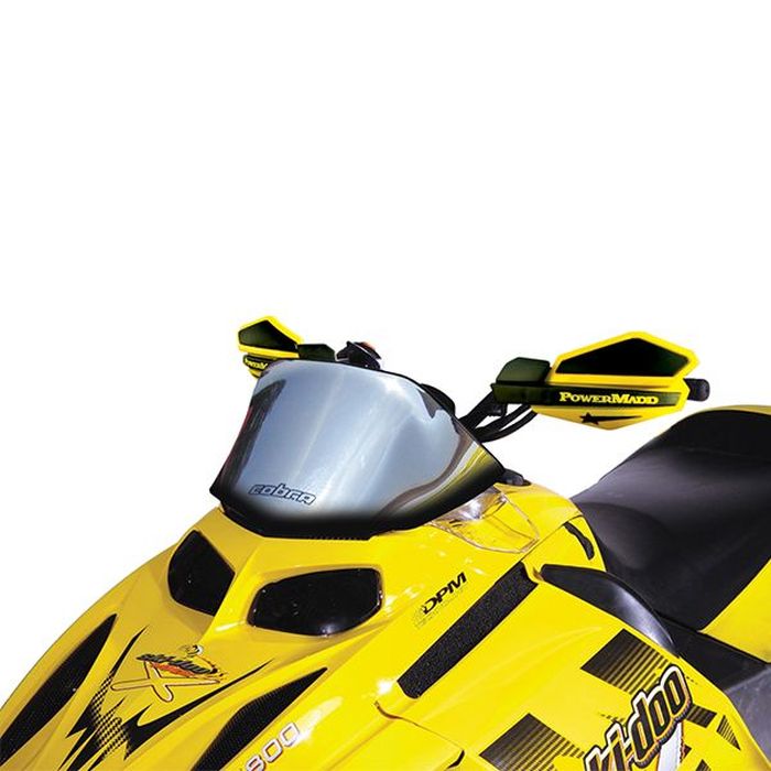 Powermadd POWERMADD COBRA WINDSHIELD SKIDOO REV, LOW (9.5"), CHROME (13020)