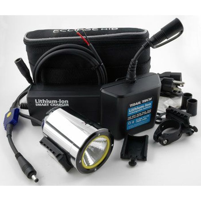 TrailTech TRAILTECH HELMET LIGHT ECLIPSE SCMR16 HID LIGHT KIT FLOOD