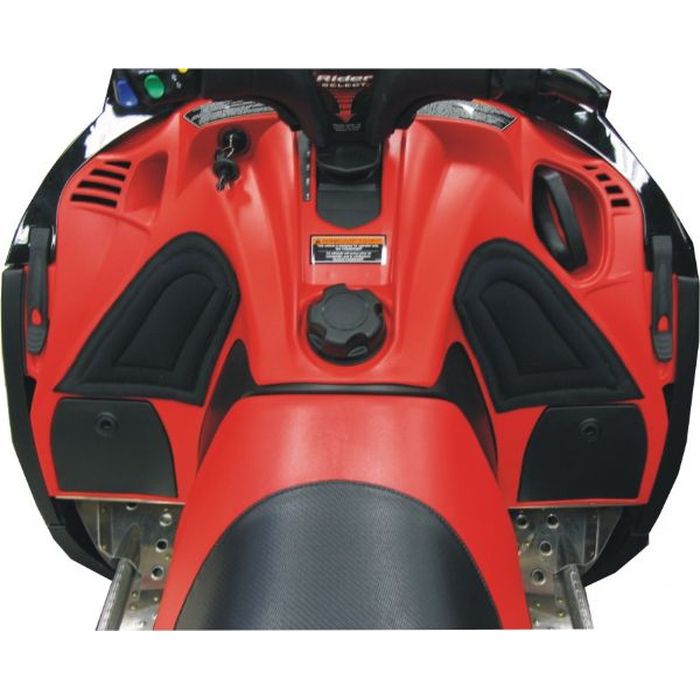 Skinz Console Knee Pads Polaris Fusion 600HO, 700, 900 20052006 Black (PCKP100BK)