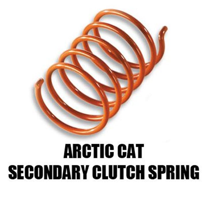 Straightline STRAIGHTLINE ARCTIC CAT SECONDARY CLUTCH SPRING 165 (HIGH TORSIONAL) ORANGE (124117)