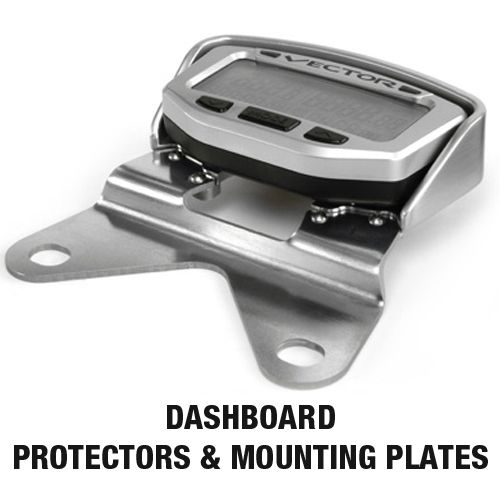 Trailtech Dashboard Mounting Plate Protector Splash'n Dirt