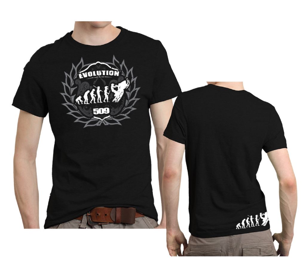 509 tshirt - evolution