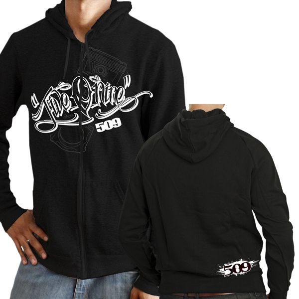 509 zip hoody - 509 graffiti