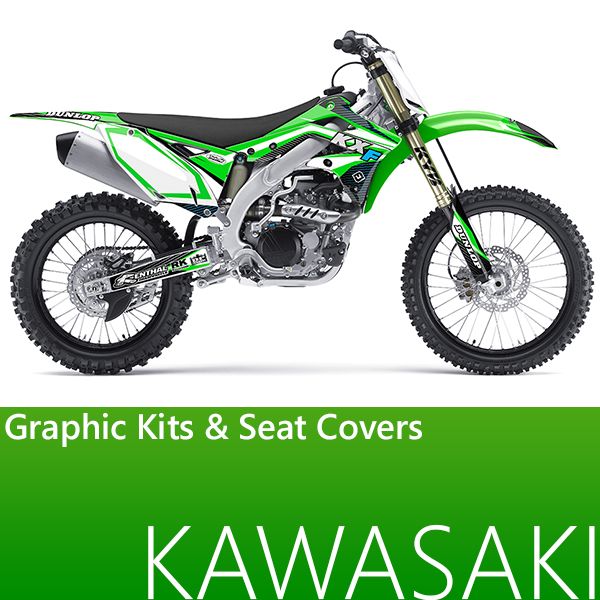 Flu Designs graphic kits - kawasaki