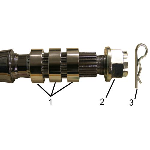 Lonestar Racing axcalibar axle hardware