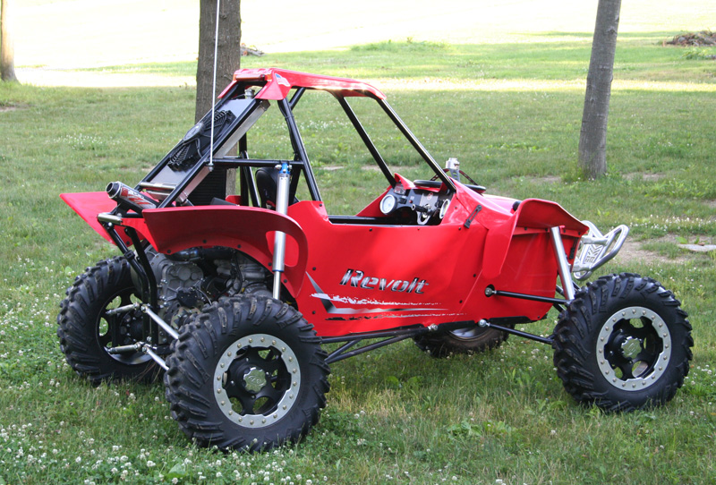 Redline Revolt with big gun Exhaust