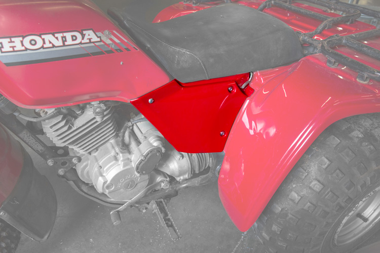 Maier Honda ATC250ES Big Red Side Panels