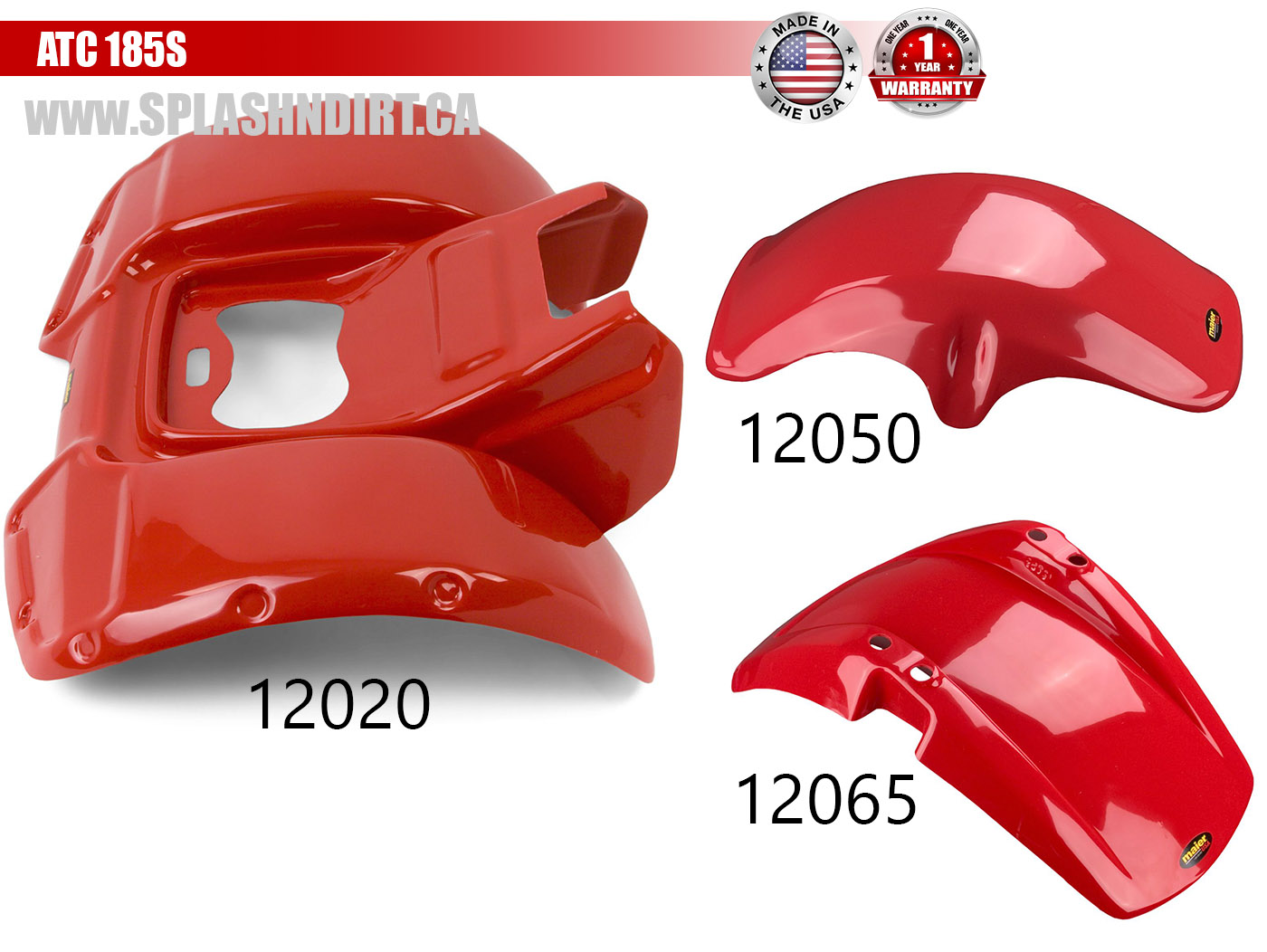 Honda ATC185S Maier Plastic Body Kit