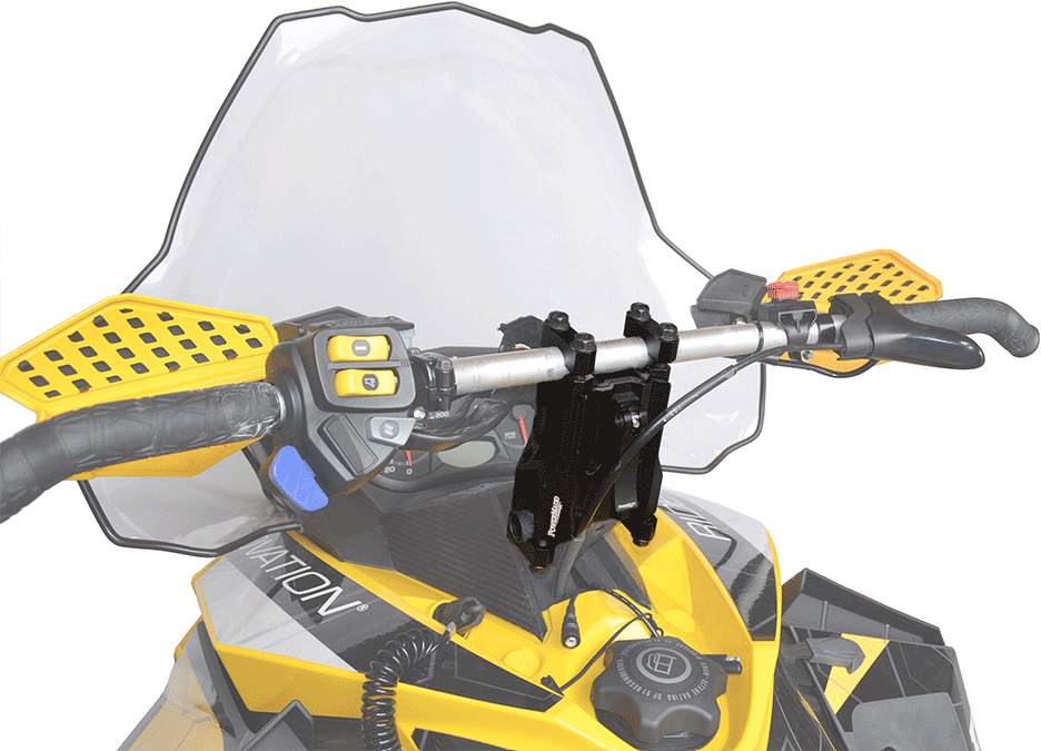 Powermadd adjustable snowmobile Risers
