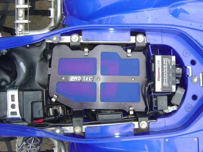 Pro-tec airbox cover lid for yamaha raptor 700
