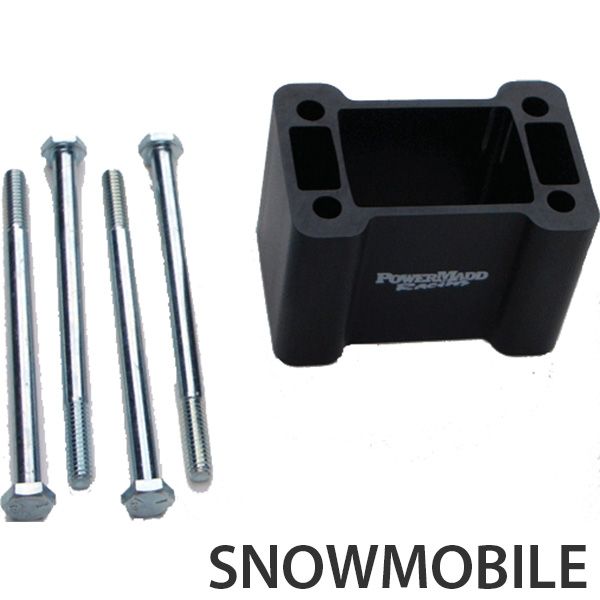 Zero Turn Riser Block Powermadd Straight Riser Block | Splash'n Dirt Distribution Canada